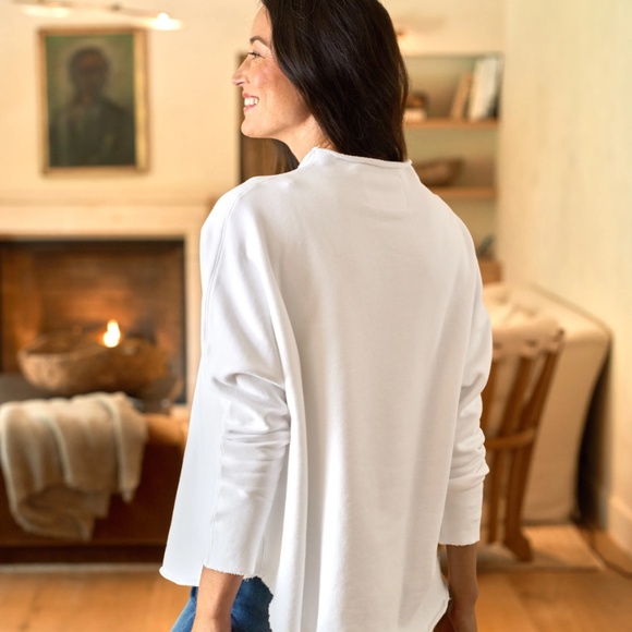 Frank & Eileen EFFIE Long-Sleeve Funnel Neck Capelet - Picture 4 of 4